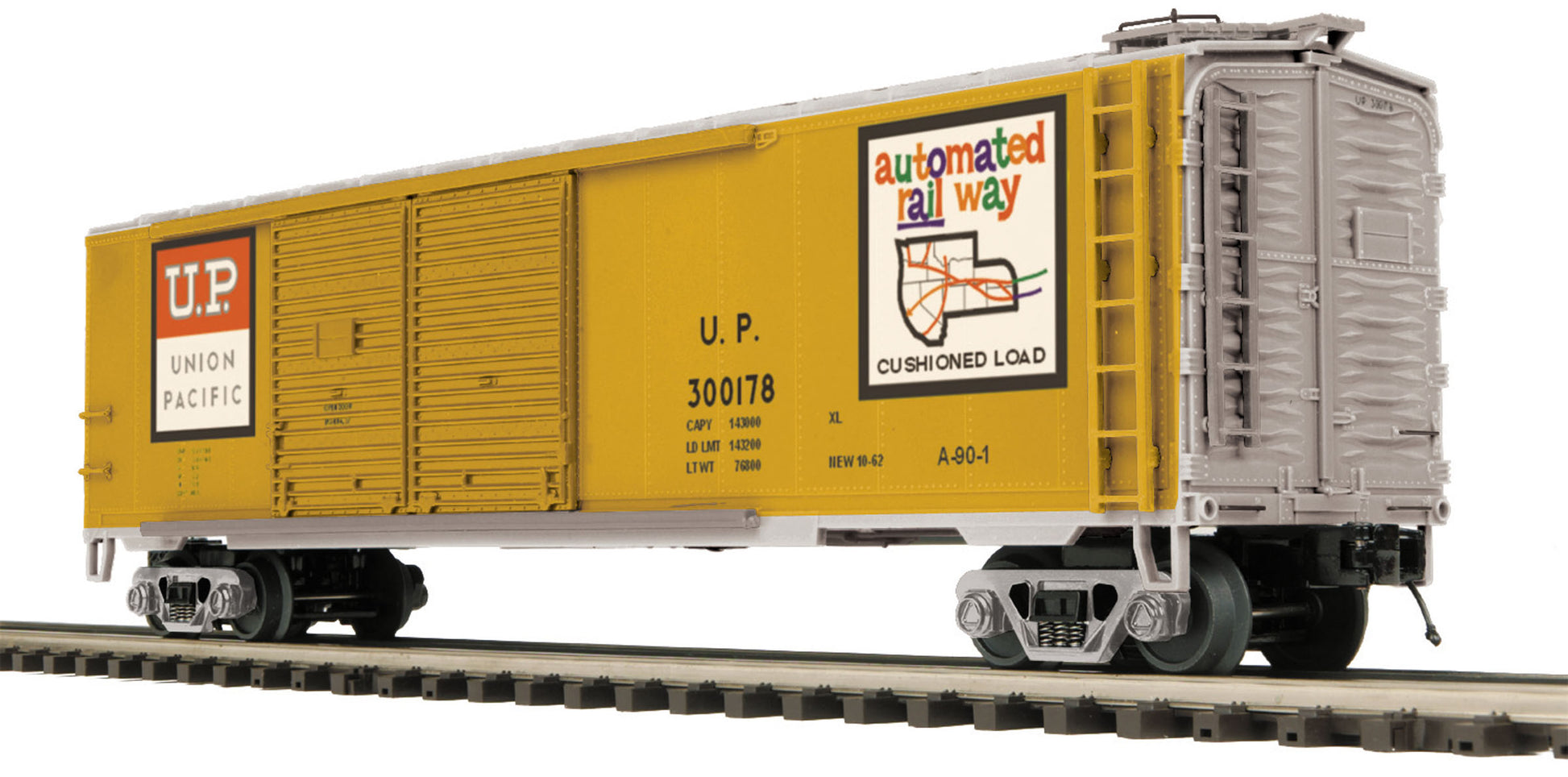 MTH 20-93709 O Union Pacific Double Door 50' Box Car