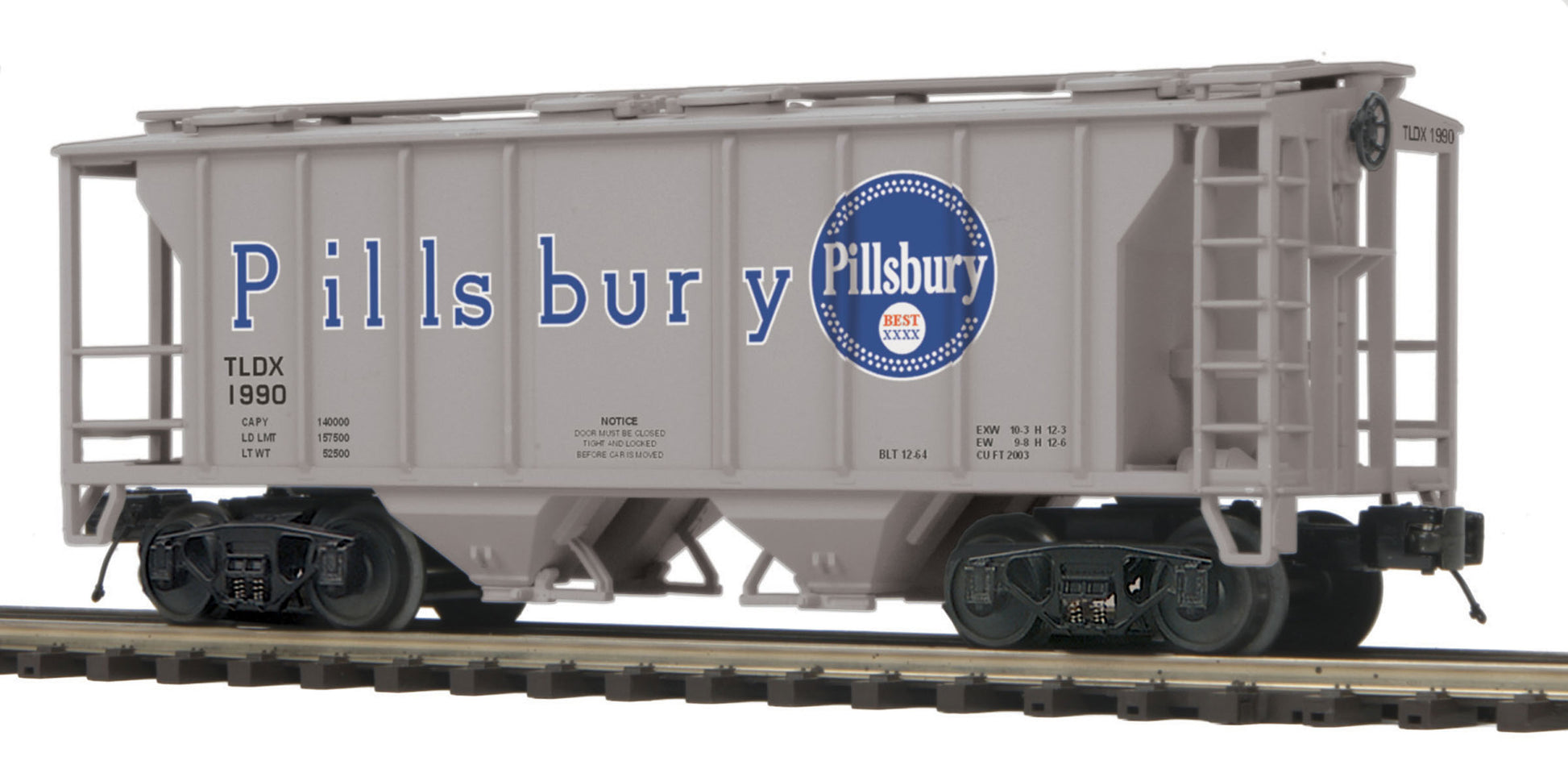 MTH 20-97346 O Pillsbury PS-2 Hopper Car #1990