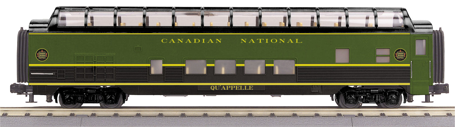 MTH 30-67948 O Canadian National 60' Streamlined Full-Length Vista Dome Car