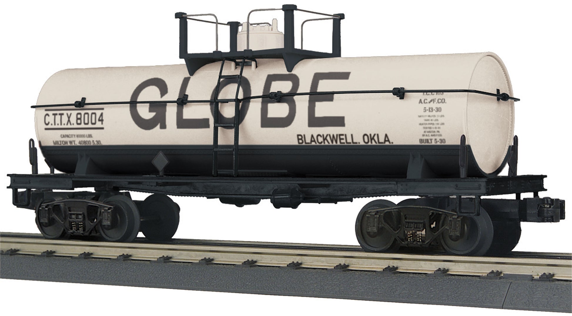 MTH 30-73514 O Globe Oil Tank Car #8004