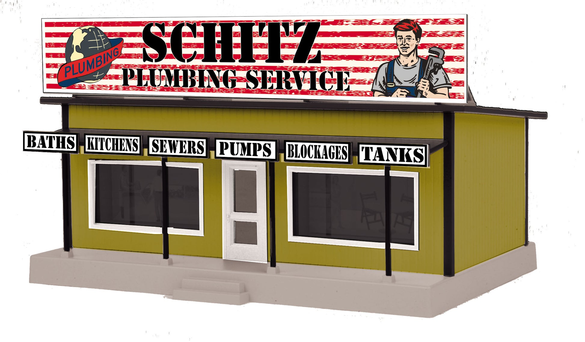 MTH 30-90538 O Road Side Stand - Schitz Plumbing Service