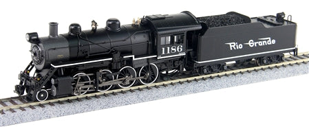 Broadway Limited 5509 HO Denver & Rio Grande Western 2-8-0 Consolidation #1187