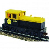 Model Power 966701 HO Santa Fe DDT Plymouth lndustrial Diesel Locomotive #6677