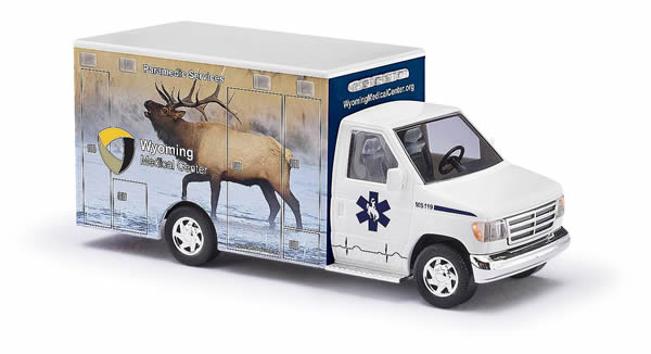 Busch 41845 HO Ford E-350 Wyoming #5 - ELK