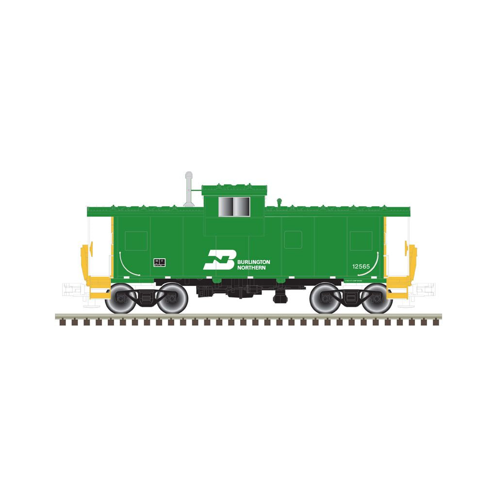 Atlas 3002263 O Burlington Northern Extended Cupola Caboose - 2 Rail