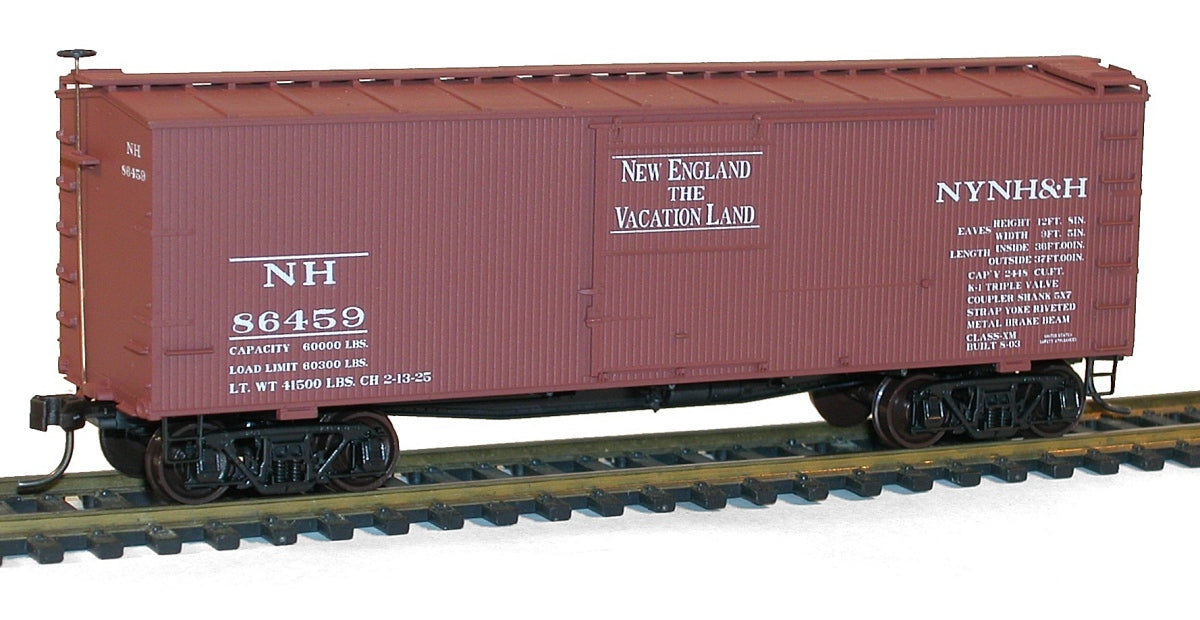 Accurail 1703 HO New Haven 36' Double Sheath Wood Boxcar #86459