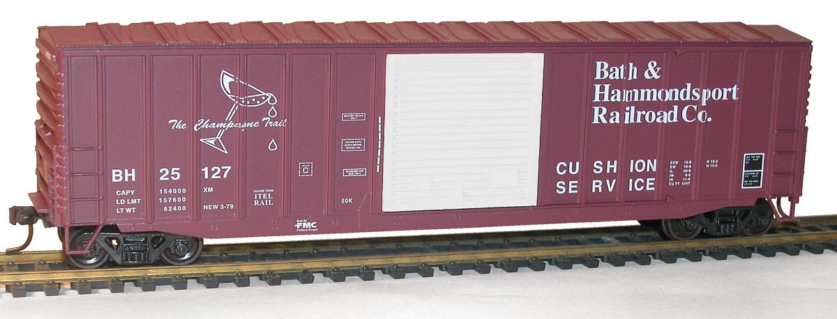 Accurail 80903 HO Bath & Hammondsport 50' Steel Boxcar #25127