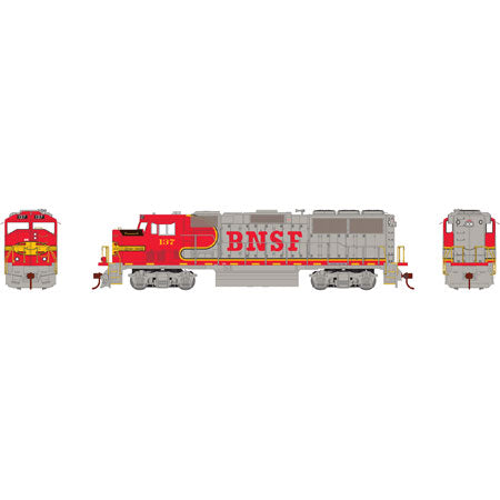 Athearn 88863 HO Burlington Northern Santa Fe GP60M Diesel Locomotive #137 w/DCC