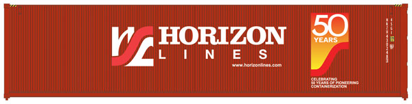 Walthers 949-8269 HO Horizon Line 40' Hi-Cube Corrugated-Side Container