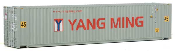 Walthers 949-8567 HO Yang Ming 45' CIMC Container