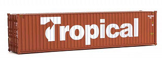 Walthers 949-8274 HO Tropical 40' Hi-Cube Corrugated-Side Container