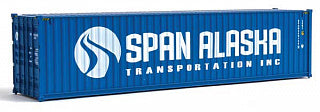 Walthers 949-8273 HO Span Alaska 40' Hi-Cube Corrugated-Side Container
