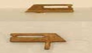 Cal Scale 190-547 HO Diesel Loco Sinclair Brass Castings Antenna (Pack of 2)