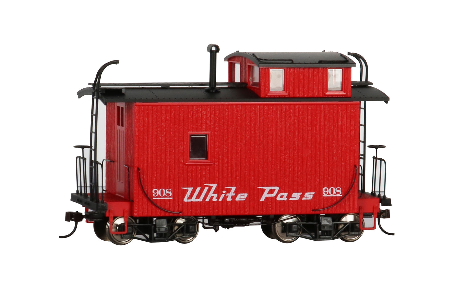 Bachmann 26564 On30 White Pass & Yukon 18 ft. Off-Set Cupola Caboose