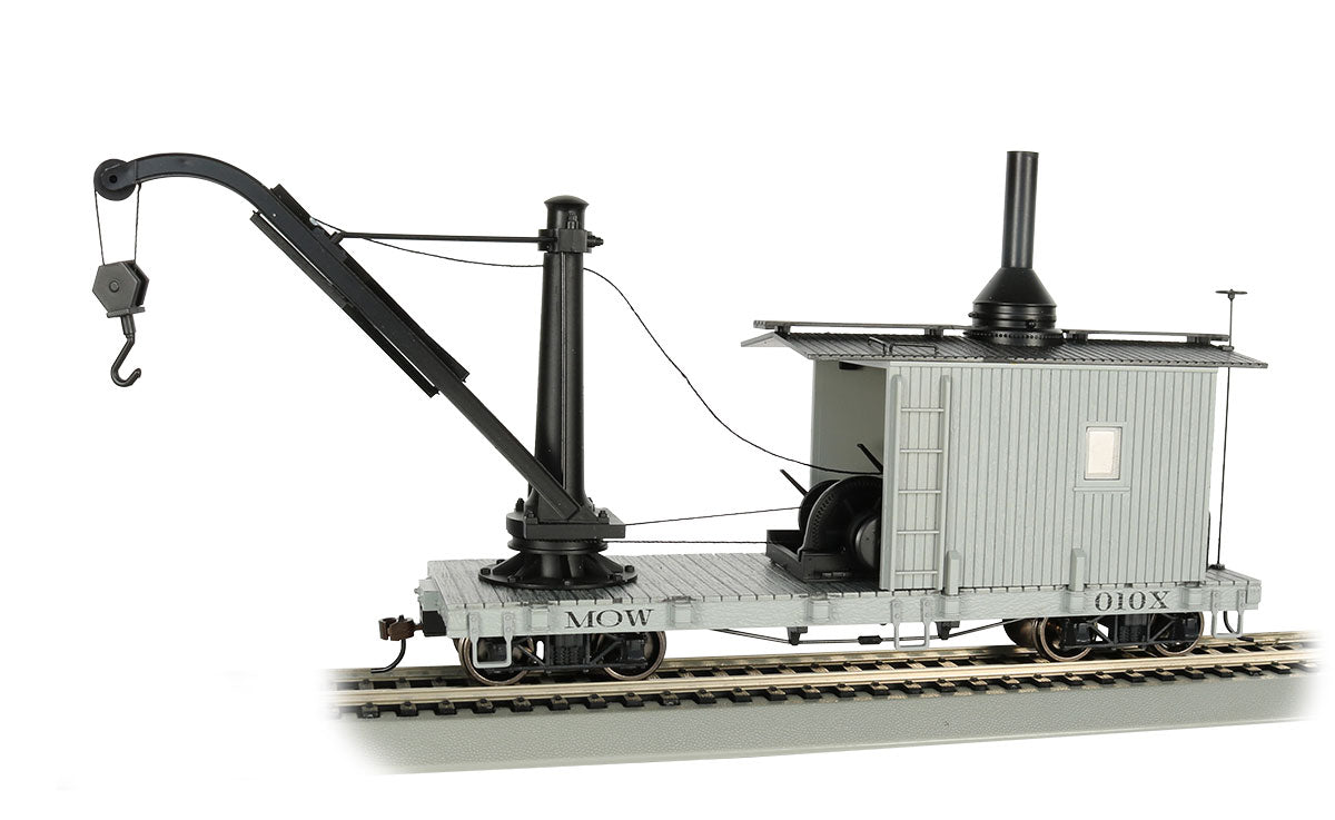 Bachmann 26901 On30 MOW Gray Derrick Car