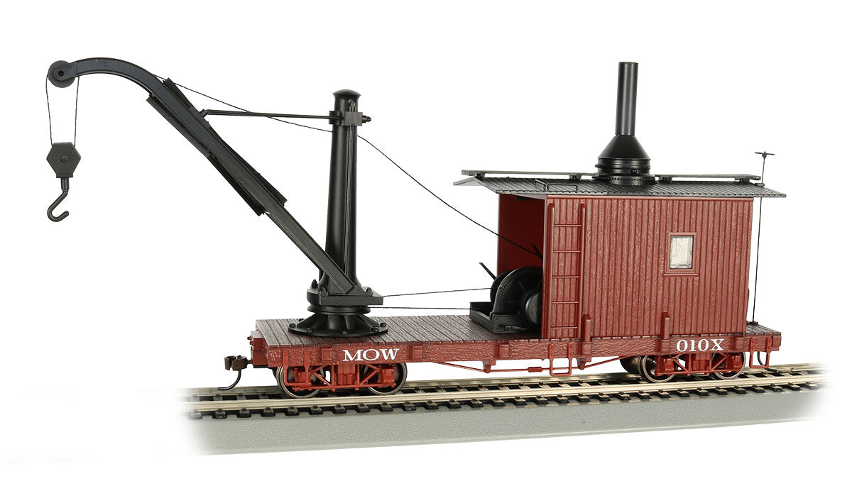 Bachmann 26903 On30 MOW Oxide Red Derrick Car