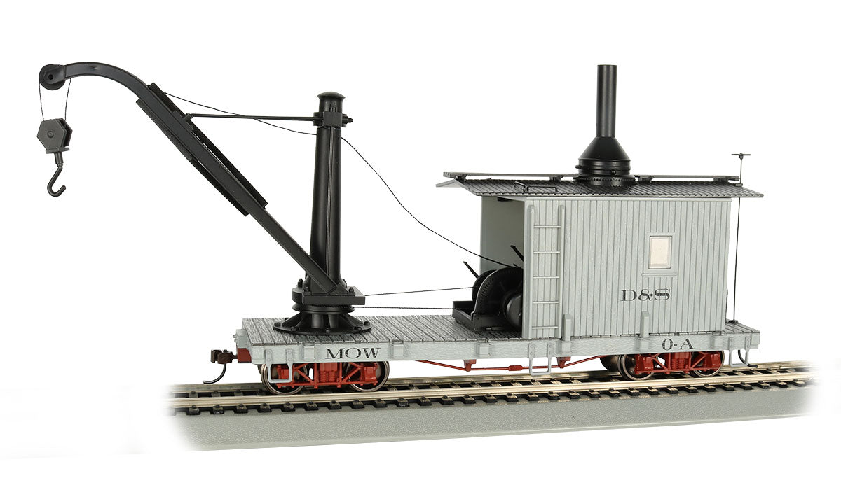 Bachmann 26904 On30 Durango and Silverton Derrick Car