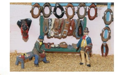Langley Miniature Models F75i OO Victorian Saddler's Shop Unpainted