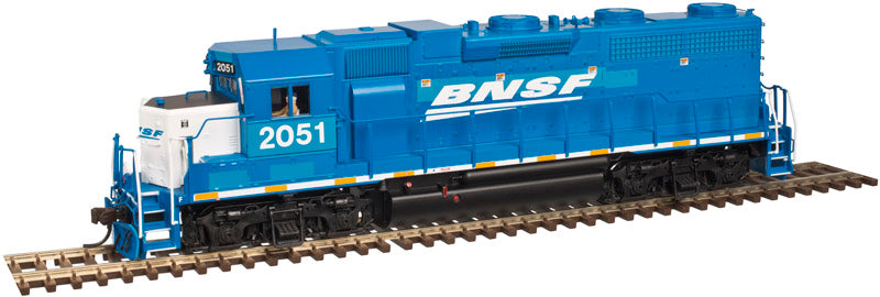Atlas 10002397 HO Burlington Northern Santa Fe GP38 Low Nose Locomotive #2051