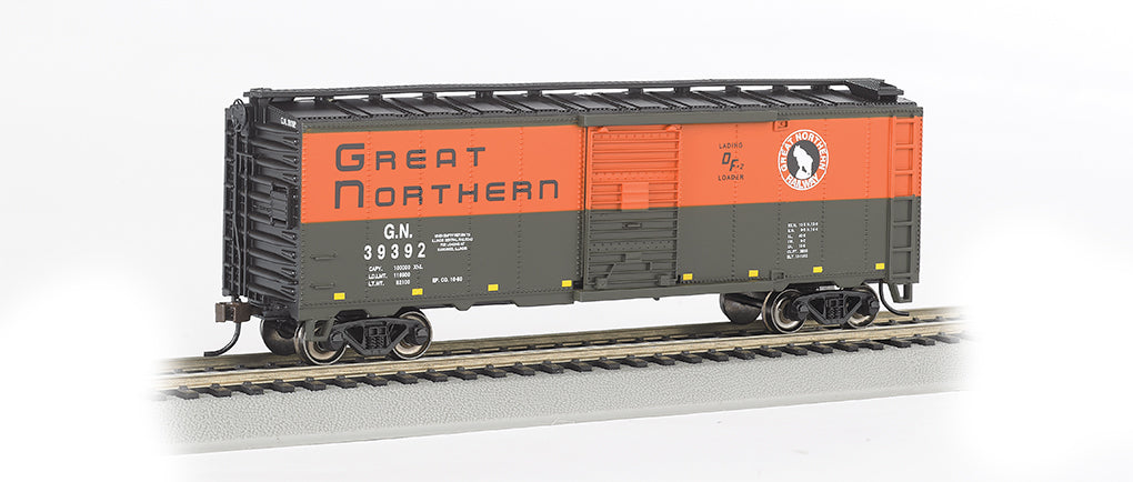 Bachmann 17003 HO Great Northern 40' Box Car #39392