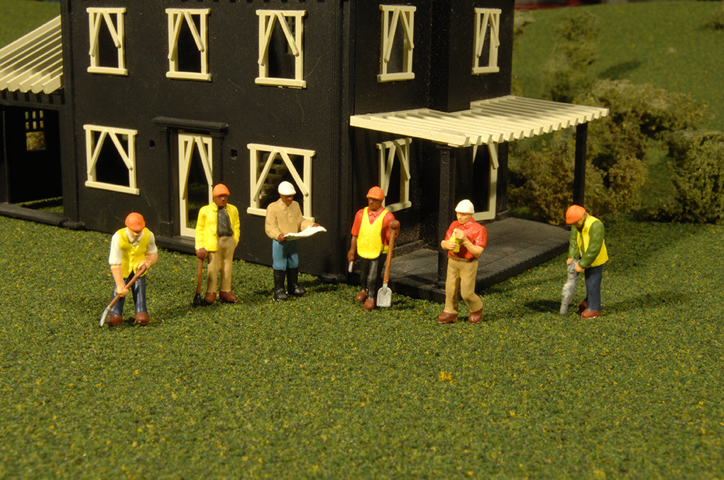 Bachmann 33116 HO Civil Engineers Figures (Set of 6)