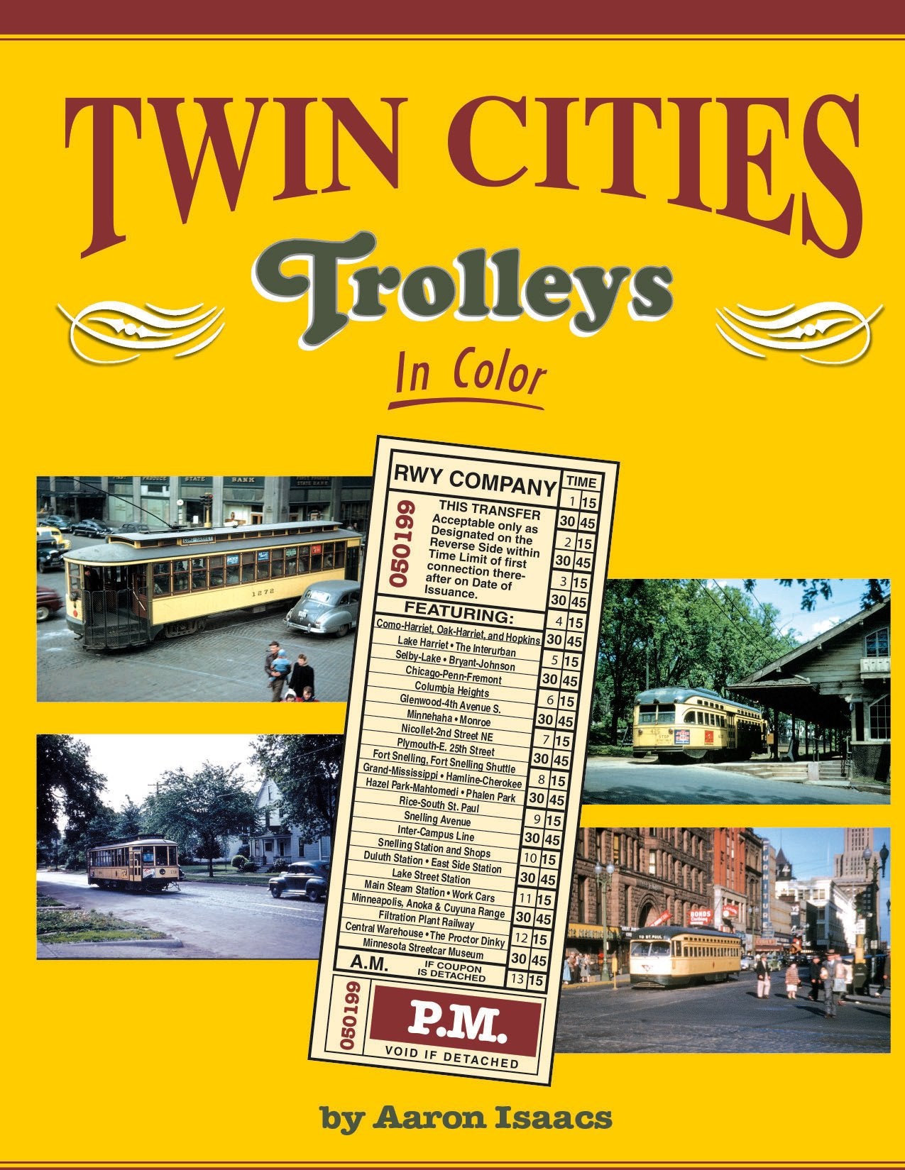 Morning Sun Books 1612 Twin Cities Trolleys In Color