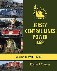 Morning Sun Books 1557 Jersey Central Lines Power In Color - Volume 1: #50-1709