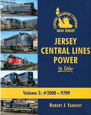 Morning Sun Books 1568 Jersey Central Lines Power in Color Vol. 2: #2000-9709