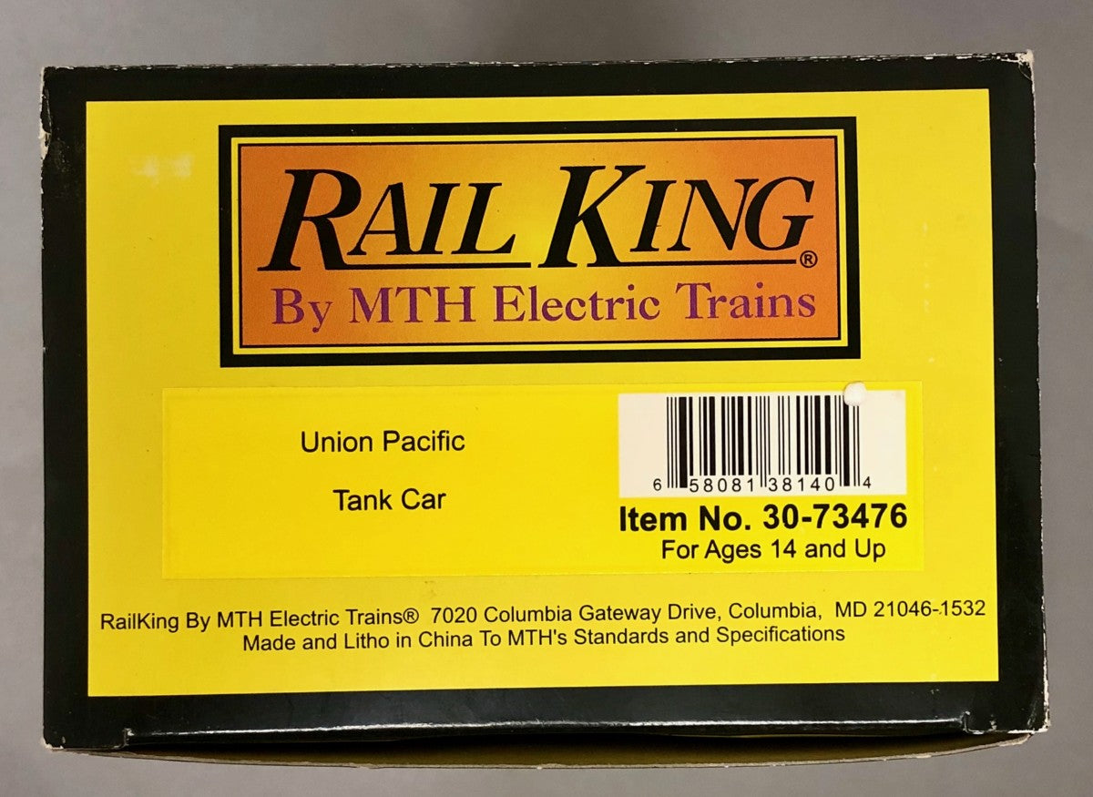 MTH 30-73476 Union Pacific RailKing Tank Car