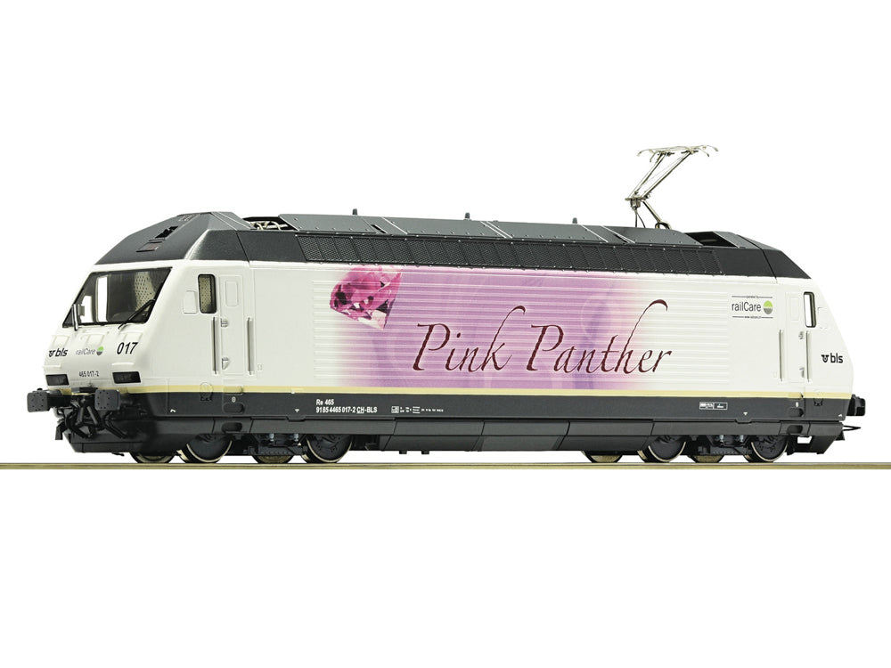 Roco 73274 HO Bern-Lötschberg-Simplon Electric Locomotive 465 017 "Pink Panther"