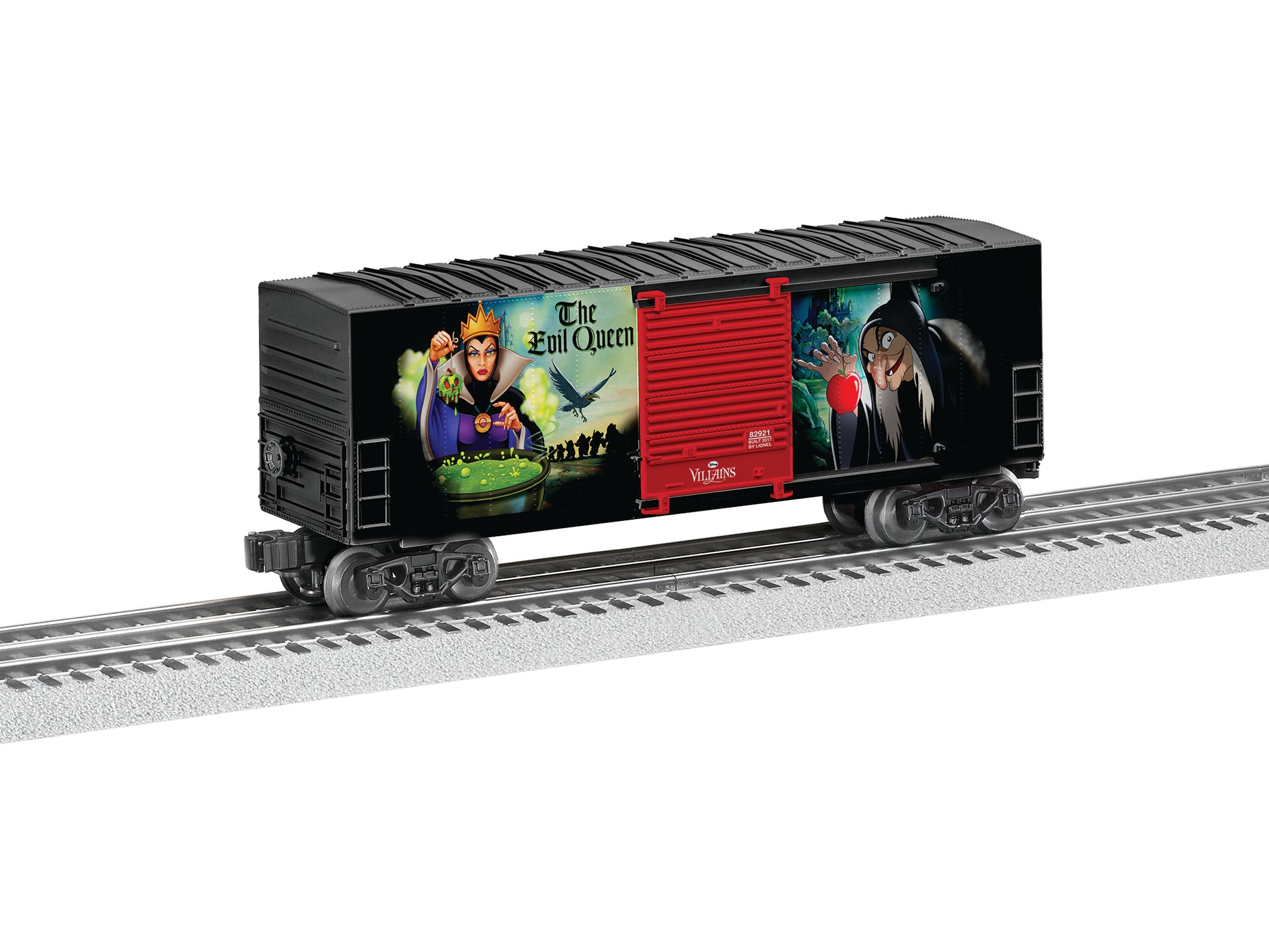 Lionel 6-82921 O Disney Villains Evil Queen Hi-Cube Boxcar