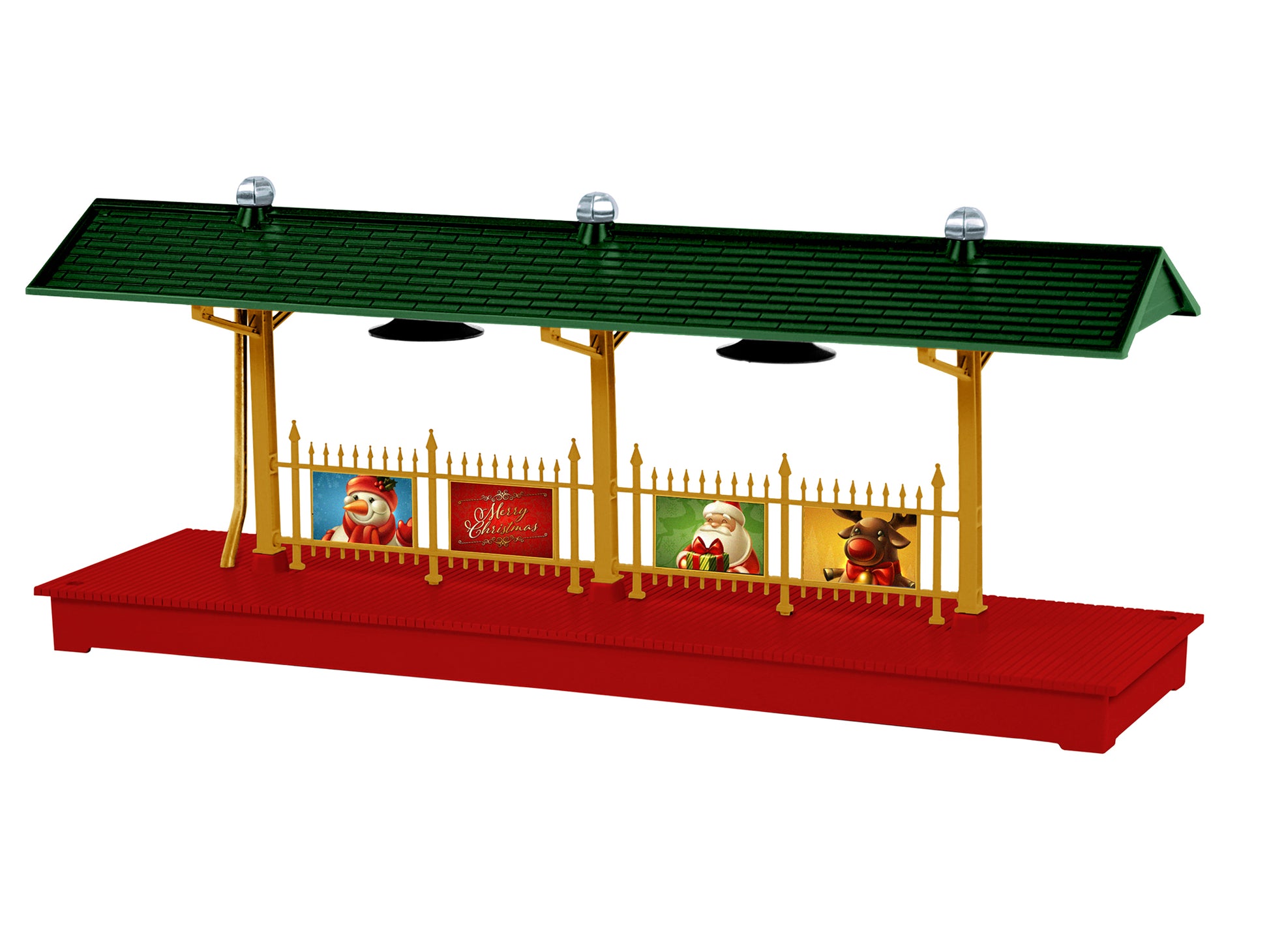 Lionel 6-84372 O Christmas Station Platform