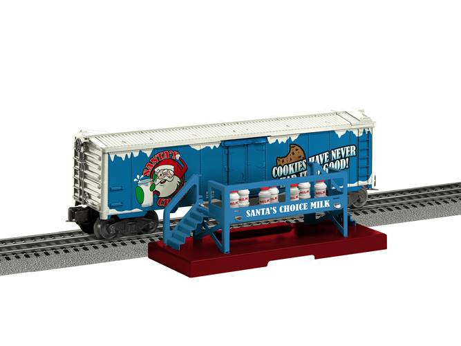 Lionel 6-84378 O Santa’s Choice Milk Car with Platform
