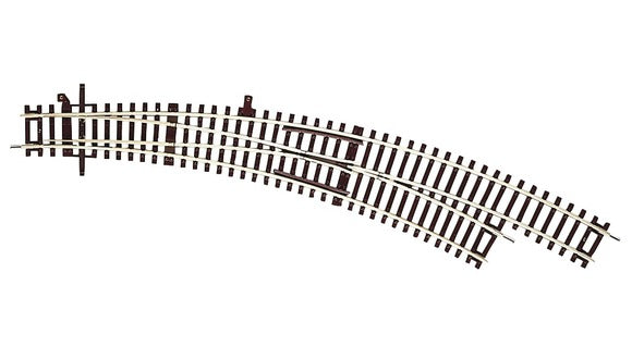 Roco 42471 HO R5 21-23/64" Radius 30° BWr5/6 Curved Right Hand Switch Turnout