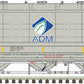 Atlas 20004263 HO ADM Trinity 5660 Covered Hopper #56031