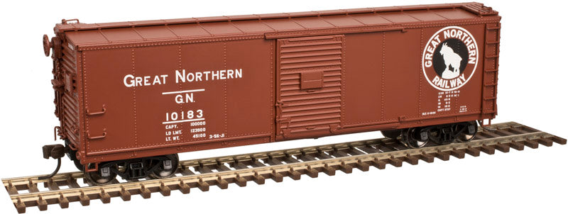 Atlas 20004348 HO Great Northern USRA Steel Rebuilt Box Car #10183