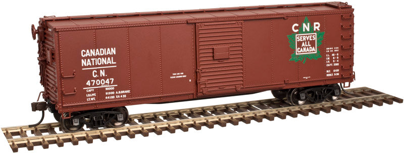 Atlas 20004356 HO Canadian National USRA Steel Rebuilt Box Car #470047