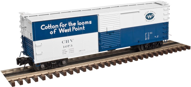 Atlas 3001617 O Chattahoochee Valley Steel Re-Built Box Car (3-Rail)