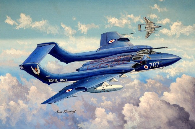 Trumpeter 05808 1:48 de Havilland DH.110 Sea Vixen Faw.2 Military Plane Kit