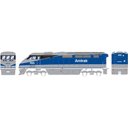 Athearn 94885 HO Amtrak/Surfliner F59PHI Diesel Locomotive Ready-to-Run #455