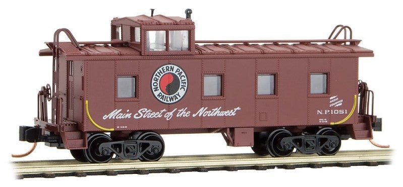 Micro-Trains 10000390 N Northern Pacific '36 Riveted Steel Side Caboose #1051