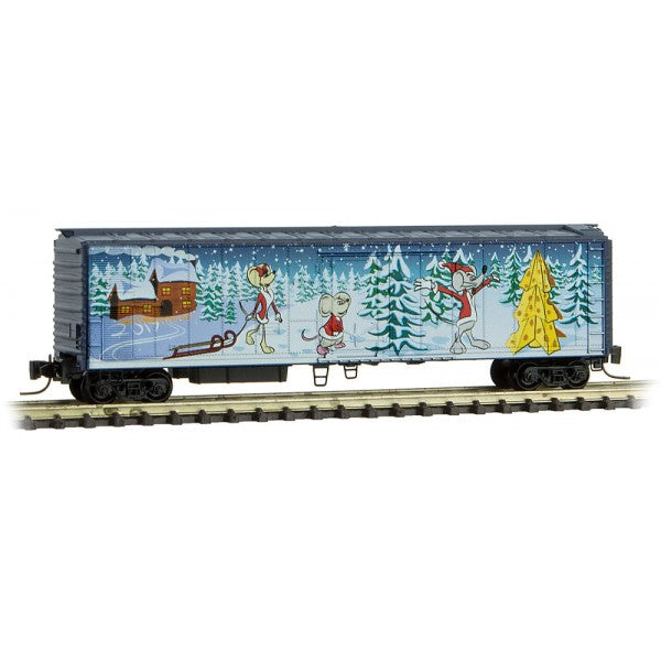 MicroTrains 54800090 Z Micro-Mouse Xmas Car 2017