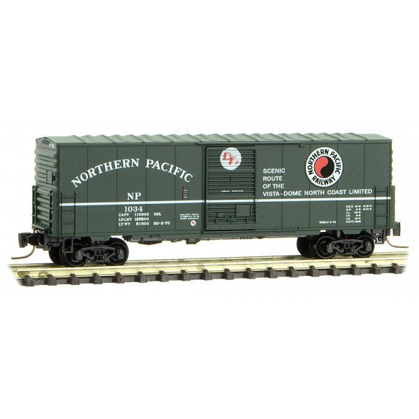 MicroTrains 50300172 Z Northern Pacific 40' Boxcar #1034