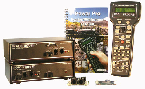 NCE 0006 PH-10 10 Amp Starter Set with D408 Decoder