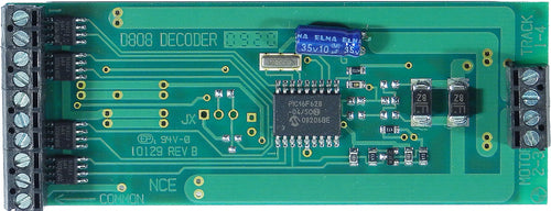NCE 0112 D808-SR Decoder 8-Function 8 Amp