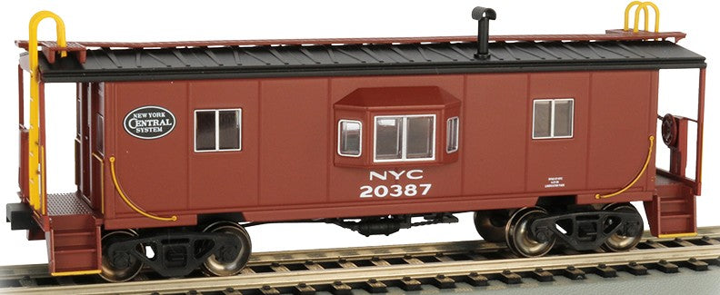 Bachmann 73201 HO NYC Bay Window Caboose w/ Roof Walk #20387