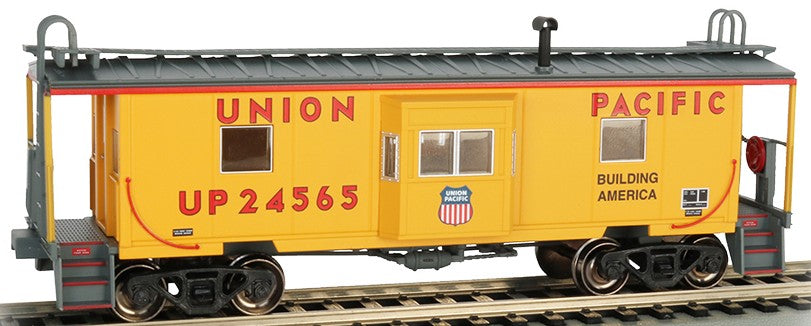 Bachmann 73205 HO Union Pacific Bay Window with Roof Walk Caboose