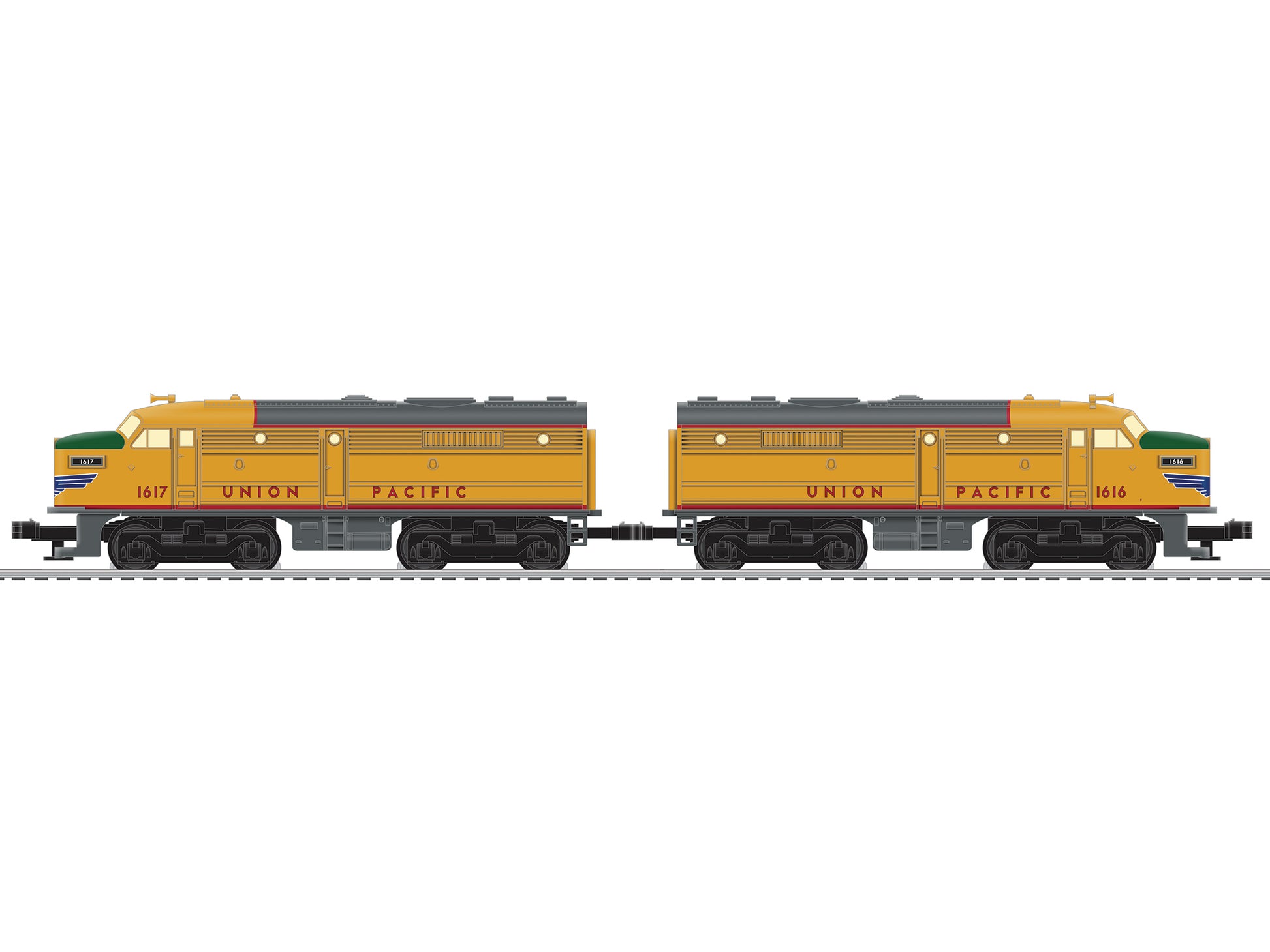 Lionel 6-84422 Union Pacific Lionchief Plus AA O Gauge Diesel Train Set