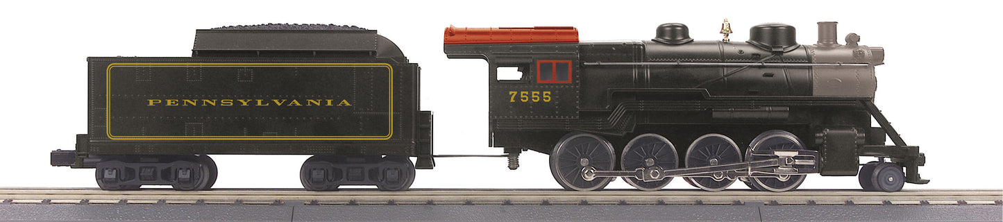 MTH 33-1045-1 O-27 Pennsylvania 2-8-0 Steam Loco w/PS3 #7555