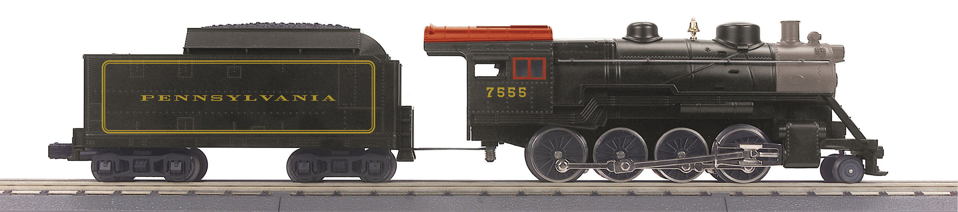 MTH 33-1045-1 O-27 Pennsylvania 2-8-0 Steam Loco w/PS3 #7555